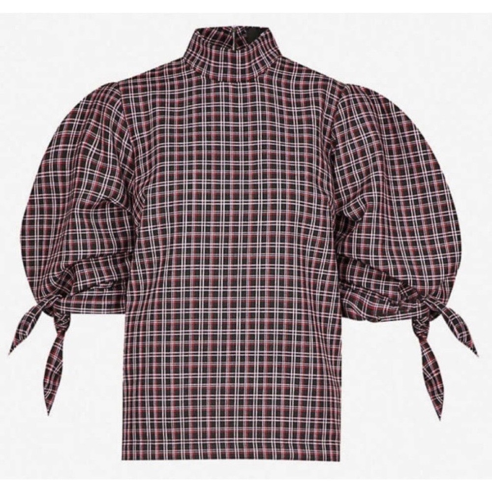 Paper London Rose Plaid Tartan Top
- Size US 2 New